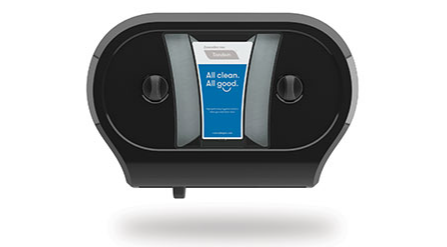 Cascades Double Jumbo Roll Bath Tissue Dispenser, Black