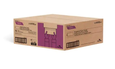 Cascades PRO Select® Singlefold Towels, 1ply Natural, 16x250