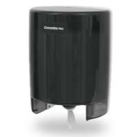 Cascades Center Pull Twister Towel Dispenser, Black