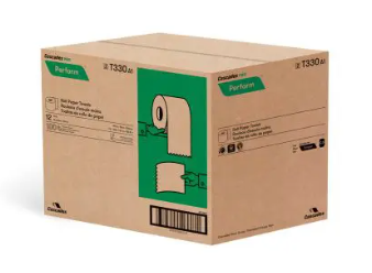 Cascades PRO Perform® Roll Towels, 1-Ply White, 600ft 12/CS