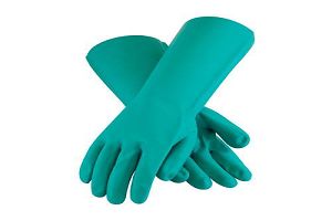 RoncoCare Nitrile Blue Exam Glove PF Large 200x10/cs