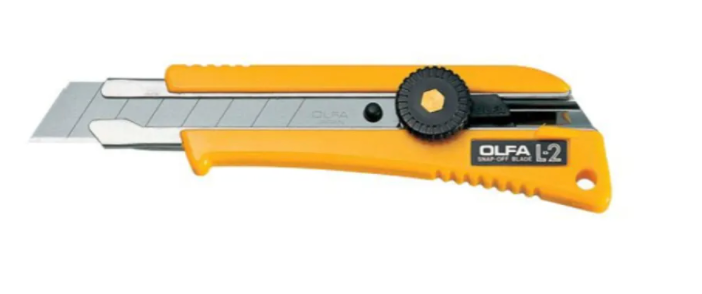 Olfa L-2 Heavy Duty Cutter w/ Rubber Grip