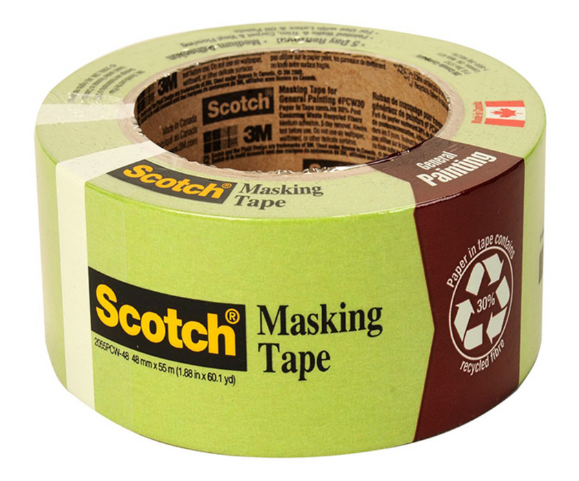 3M Scotch Pro Painters Masking Tape Tray-Green 24mmx55m