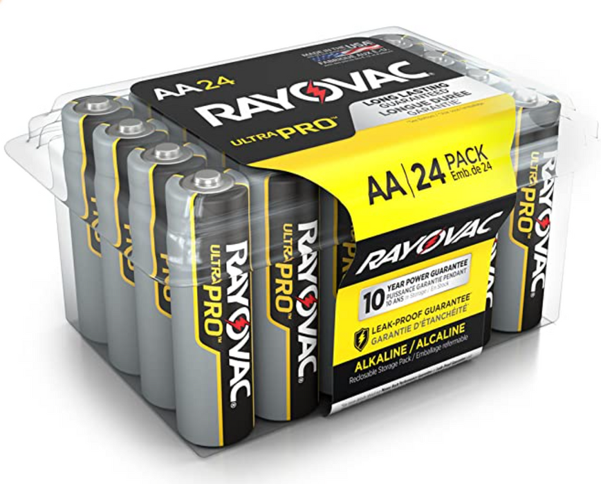 Rayovac Industrial Battery AA 24 pack