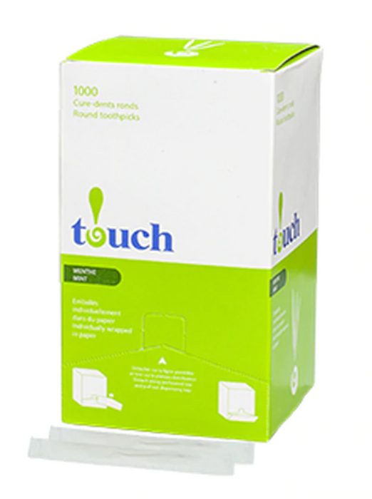 Toothpicks Cellophane Wraps Mint 1000/pk