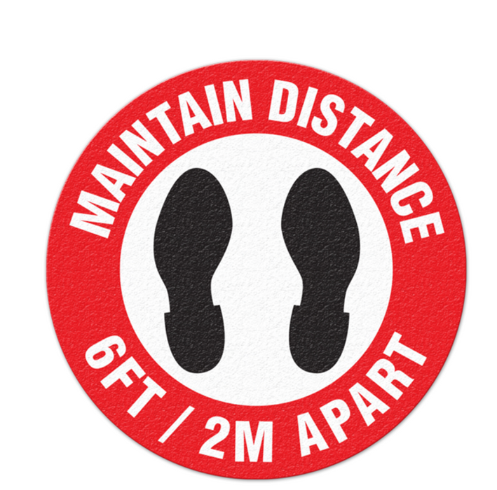 Maintain Distance Outdoor 17" dia