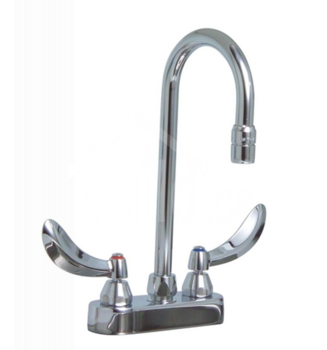 Delta 4" Comm. Gooseneck Faucet w/ 4" Vandal Resistant Blades