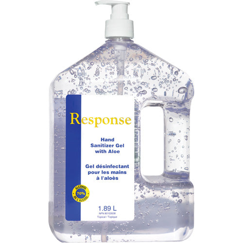 Response Sanitary Hand Gel Bottle w/ Pump 1.89L