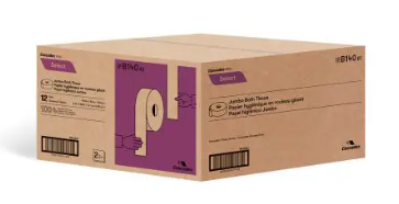 Cascades PRO Select® Jumbo Roll Bathroom Tissue, 2-Ply White, 12x1000/cs