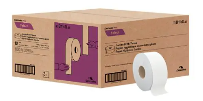 Cascades PRO Select® Jumbo Roll Bathroom Tissue, 2-Ply White, 12x1000/cs