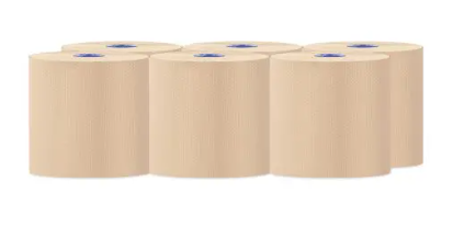 Cascades PRO Perform® Roll Towels, 1-ply Natural, 6 x 775ft