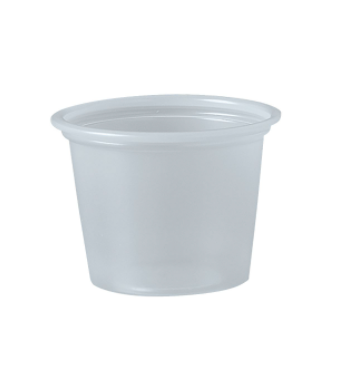 Solo Dart 1oz Plastic Portion Cup 2,500/cs